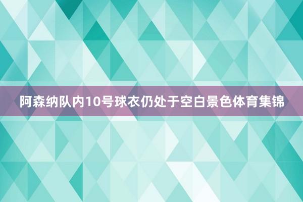 阿森纳队内10号球衣仍处于空白景色体育集锦