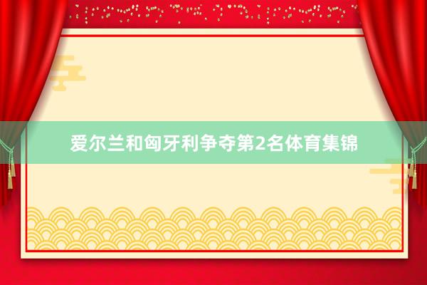 爱尔兰和匈牙利争夺第2名体育集锦