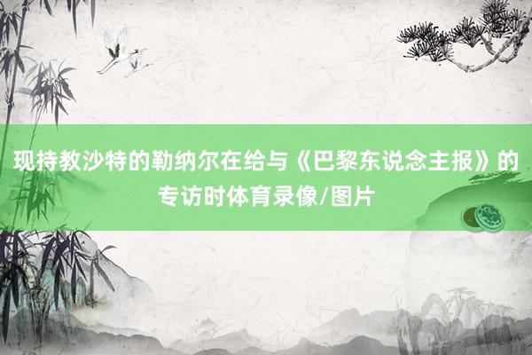 现持教沙特的勒纳尔在给与《巴黎东说念主报》的专访时体育录像/图片