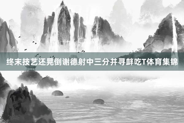 终末技艺还晃倒谢德射中三分并寻衅吃T体育集锦