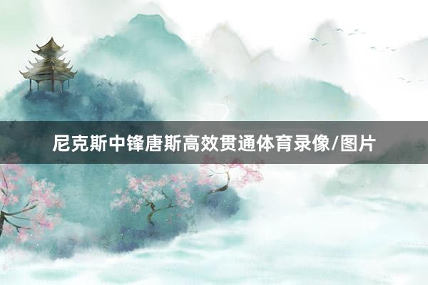 尼克斯中锋唐斯高效贯通体育录像/图片